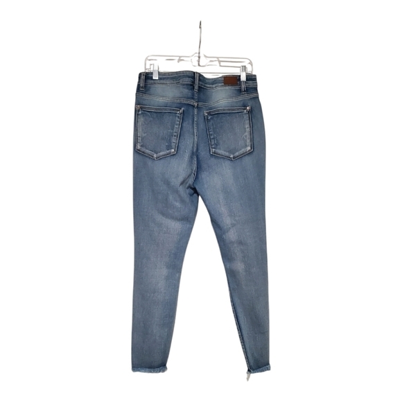 Judy Blue High Waist Distressed Button-Fly Skinny fit Womens Jeans Size 11/30 - Picture 2 of 8
